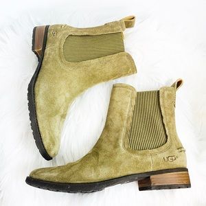 Ugg Hillhurst Genuine Suede Chelsea Boots NEW